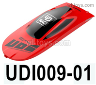 UDI Rapid UDI009 Cabin Outter cover Parts.UDI009-01.UDI RC Rapid UDI009 RC Boat Replace Accessories.