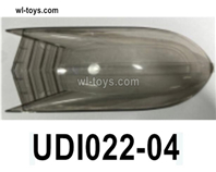 UDI UDI022 parts Cabin Outter cover Parts. UDI022-04.UDI RC UDI022 Tylosaurus RC Boat Spare Accessories.