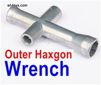 UDI UDI022 parts Upgrade Outer Hexagon Wrench Parts For the M3 M4 Nut.