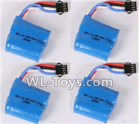 UDI RC UDI008 Battery-3.7v×2 600mah Battery(4pcs),UDIRC UDI008 Parts