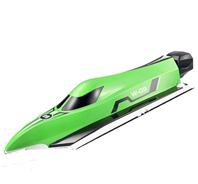 Wltoys WL915 Boat Parts-Upper main body shell cover-Green,WL915-01 ,Wltoys WL915 RC Boat spare parts,WL915 Brushless motor RC Racing boat Accessories