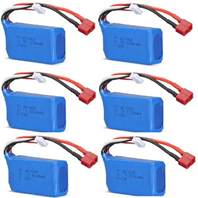 Wltoys WL915 Boat Parts-11.1v 1200mah Battery(6pcs).WL915-44.Wltoys WL915 RC Boat spare parts,WL915 Brushless motor RC Racing boat Accessories