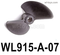 Wltoys WL916 SwordFish Parts Propellers,WL915-A-07.Rotor blades.1pcs.Wltoys WL916 RC Boat Spare Accessories.