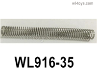 Wltoys WL916 Parts Compression spring.WL916-35. The size of the compression spring is 0.5*7.2*65*50 circles..Wltoys WL916 RC Boat Spare Accessories.