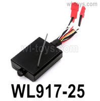 Wltoys WL917 Parts Receiver board.WL917-25.Circuit board.Control board box.Wltoys WL917 RC Boat Spare Accessories.XKS WL917 Jet Ship Accessories.