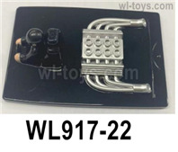 Wltoys WL917 Parts Cabin Outter cover.Hatch cover assembly.WL917-22.Wltoys WL917 RC Boat Spare Accessories.XKS WL917 Jet Ship Accessories.