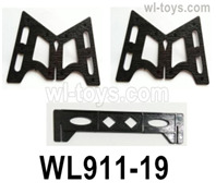 Wltoys WL917 Parts Boat frame set.WL911-19.Support frame for the rc boat.Wltoys WL917 RC Boat Spare Accessories.XKS WL917 Jet Ship Accessories.