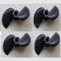 Wltoys WL918-02 4pcs Propeller,Rotor Blades Parts.Wltoys WL918 RC Boat Spare Accessories.