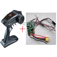 Wltoys WL918 Transmitter and Receiver Board Parts Together.Wltoys WL918 RC Boat Spare Accessories.