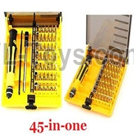 Wltoys WL918 Screws Driver-45-IN-1 Package Parts.Wltoys WL918 RC Boat Spare Accessories.