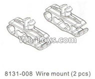 DHK RAZ-R Parts-Wire mount(2pcs) Parts-8131-008 ,DHK RAZ-R Parts,DHK Wolf Parts,DHK HOBBY 8133 8134 Parts