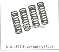 DHK RAZ-R Shock spring(4pcs) Parts-8131-301,DHK RAZ-R Parts,DHK Wolf Parts,DHK HOBBY 8133 8134 Parts
