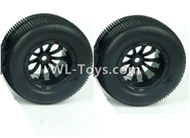 DHK RAZ-R Parts-Truggy tire,Whole wheel unit,Include tire lether and Wheel hub(2pcs) Parts-8132-001-01,DHK RAZ-R Parts,DHK Wolf Parts,DHK HOBBY 8133 8134 Parts