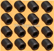 DHK RAZ-R Parts-M4 Lock Nut(M4X4mm),M4 Set screws-16pcs Parts-8381-204,DHK RAZ-R Parts,DHK Wolf Parts,DHK HOBBY 8133 8134 Parts