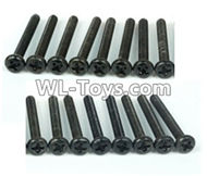 DHK RAZ-R Parts-B head Screw(BM3x24mm)(16pcs) Parts-8382-705,DHK RAZ-R Parts,DHK Wolf Parts,DHK HOBBY 8133 8134 Parts