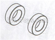 DHK Crosse Parts-Ball bearing(Dia 8X14X4mm)-2pcs Parts-8381-114,DHK Crosse 8136 RC Car Parts,DHK Hobby Crosse 8136 Parts
