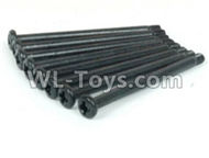 DHK Crosse Parts-B head screw(BM3x43mm)-8pcs Parts-8381-728,DHK Crosse 8136 RC Car Parts,DHK Hobby Crosse 8136 Parts