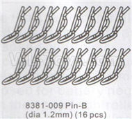 DHK Optimus Parts-Pin-B(Dia 1.2mm)-16pcs Parts-8381-009,DHK Optimus 8383 Parts,DHK Optimus Parts-XL Buggy,DHK Hobby 8383 Parts
