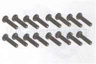 DHK Zombie 8384 Parts-B head screws-Coarse thread(BB3x16mm)-16pcs Parts-8381-119,DHK Hobby Zombie 8E 8384 RC Truck Parts