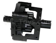 DHK Zombie 8384 Central diff gear box(Complete) Parts-8381-200,DHK Hobby Zombie 8E 8384 RC Truck Parts