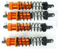 DHK Zombie 8384 Shock absorber complete(4pcs) Parts-8381-300-02,DHK Hobby Zombie 8E 8384 RC Truck Parts