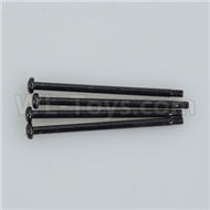 DHK Zombie 8384 Parts-B Head screw(BM3x56mm)-8pcs Parts-8381-727,DHK Hobby Zombie 8E 8384 RC Truck Parts