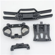 DHK Zombie 8384 Parts-Bumper+Upper sus.arm mount-Front Parts-8382-702,DHK Hobby Zombie 8E 8384 RC Truck Parts
