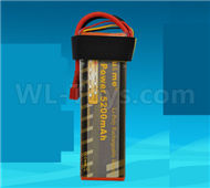 DHK Zombie 8384 Parts-Upgrade 11.1V 5200mah battery,Size is perfect,Run more time(1pcs) Parts-H106 P117-01,DHK Hobby Zombie 8E 8384 RC Truck Parts