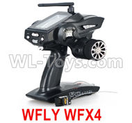 DHK Zombie 8384 Transmitter with Receiver board Parts(Huge LCD Screen and other high qulity function))Parts-WFLY WFX4,DHK Hobby Zombie 8E 8384 RC Truck Parts
