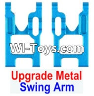 FeiYue FY-01 Spare Parts-06-02 Upgrade Metal Left and Right Swing Arm(2pcs),FeiYue FY-01 RC Car Parts,FY01 FY-01 RC Truck Spare parts Accessories,1:12 4WD High Speed Buggy Parts