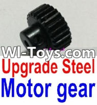 FeiYue FY-01 Spare Parts-25-02 FY-T22 T24 T26 Upgrade Steel Motor Gear(1pcs),FeiYue FY-01 RC Car Parts,FY01 FY-01 RC Truck Spare parts Accessories,1:12 4WD High Speed Buggy Parts