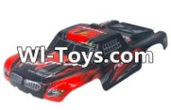 FeiYue FY-01 Spare Parts-42-01 FY-CK01 Whole desert Car canopy Assembly,desert Shell Assembly-Red,FeiYue FY-01 RC Car Parts,FY01 FY-01 RC Truck Spare parts Accessories,1:12 4WD High Speed Buggy Parts