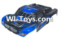 FeiYue FY-01 Spare Parts-42-01 FY-CK02 Whole desert Car canopy Assembly,desert Shell Assembly-Blue,FeiYue FY-01 RC Car Parts,FY01 FY-01 RC Truck Spare parts Accessories,1:12 4WD High Speed Buggy Parts