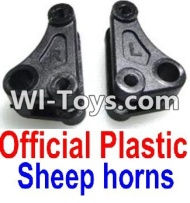 FeiYue FY-02 Spare Parts-15-01 F12034-035 Official Plastic sheep horns(2pcs),FeiYue FY-02 RC Car Parts,FY02 FY-02 RC Truck Spare parts Accessories,1:12 4WD High Speed Buggy Parts
