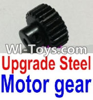 FeiYue FY-02 Spare Parts-25-02 FY-T22 T24 T26 Upgrade Steel Motor Gear(1pcs),FeiYue FY-02 RC Car Parts,FY02 FY-02 RC Truck Spare parts Accessories,1:12 4WD High Speed Buggy Parts