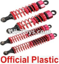 FeiYue FY-02 Spare Parts-31-01 FY-BZ01 FYBZ02 Official Front and Rear Shock Absorber(4pcs),FeiYue FY-02 RC Car Parts,FY02 FY-02 RC Truck Spare parts Accessories,1:12 4WD High Speed Buggy Parts