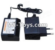 FeiYue FY-02 Spare Parts-36-03 Official charger and balance charger(Can charge 1 battery at the same time),FeiYue FY-02 RC Car Parts,FY02 FY-02 RC Truck Spare parts Accessories,1:12 4WD High Speed Buggy Parts