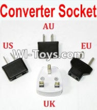 FeiYue FY-02 Spare Parts-36-04 Standard Adapter Universal Converter Socket(You can choose AU,US,EU,UK Version),FeiYue FY-02 RC Car Parts,FY02 FY-02 RC Truck Spare parts Accessories,1:12 4WD High Speed Buggy Parts