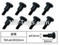 FeiYue FY03 FY-03 Inner Hexagon T head Machine screws(8pcs)-4.0X10mm Parts-W12075,FeiYue FY03 Parts