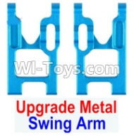 FeiYue FY-04 Spare Parts-06-02 Upgrade Metal Left and Right Swing Arm(2pcs),FeiYue FY-04 RC Car Parts,FY04 FY-04 RC Motorcycle Truck Spare parts Accessories,1:12 4WD High Speed Buggy Parts