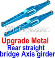 FeiYue FY-04 Spare Parts-12-02 Upgrade Metal Rear straight bridge Axis girder for the Rear Swing Arm(2pcs),FeiYue FY-04 RC Car Parts,FY04 FY-04 RC Motorcycle Truck Spare parts Accessories,1:12 4WD High Speed Buggy Parts