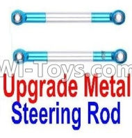 FeiYue FY-04 Spare Parts-21-08 F12027 Upgrade Metal Steering Rod(2pcs),FeiYue FY-04 RC Car Parts,FY04 FY-04 RC Motorcycle Truck Spare parts Accessories,1:12 4WD High Speed Buggy Parts