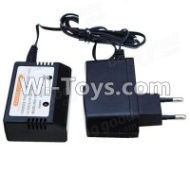 FeiYue FY-04 Spare Parts-36-03 Official charger and balance charger(Can charge 1 battery at the same time),FeiYue FY-04 RC Car Parts,FY04 FY-04 RC Motorcycle Truck Spare parts Accessories,1:12 4WD High Speed Buggy Parts