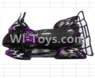 FeiYue FY-04 Spare Parts-42-03 FY-CK04 Whole desert Car canopy Assembly,desert Shell Assembly-Purple,FeiYue FY-04 RC Car Parts,FY04 FY-04 RC Motorcycle Truck Spare parts Accessories,1:12 4WD High Speed Buggy Parts