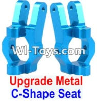 FeiYue FY-05 FY05 Parts-Upgrade Metal C-Shape Seat(2pcs)-Blue,FeiYue FY-05 RC Car Parts,FY05 FY-05 RC Truck Spare parts Accessories,1:12 4WD High Speed Buggy Parts