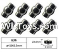 FeiYue FY-05 FY05 Parts-W12055 Ball head sleeve(8pcs)-4.8X6.5mm,FeiYue FY-05 RC Car Parts,FY05 FY-05 RC Truck Spare parts Accessories,1:12 4WD High Speed Buggy Parts