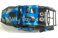 FeiYue FY-11 Spare Parts-51-01 FY-CK011 Car canopy-Blue(For FY-11 Rc Car),FY11 FY-11 RC Racing Car Truck Spare parts Accessories,1:12 4WD High Speed RC Buggy Parts