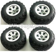 FeiYue FY-11 Spare Parts-52-02 FY-CL04 Wheel Unit(4 Set),FY11 FY-11 RC Racing Car Truck Spare parts Accessories,1:12 4WD High Speed RC Buggy Parts