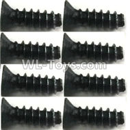 FeiYue FY-11 Spare Parts-56-03 XLF-1006 2.6X8KB Screws(8pcs),FY11 FY-11 RC Racing Car Truck Spare parts Accessories,1:12 4WD High Speed RC Buggy Parts
