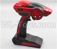 HB 1:14 RC Car Spare Parts-12-02 Transmitter,Remote control(Red),HB Toys 666-1501 1502 1503 1504 RC Truck Car Spare Parts Accessories,HB Toys 1:14 Replacement Spare Parts